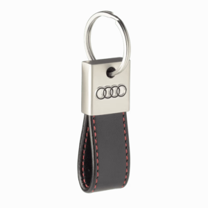 Compacte leren lussleutelhanger